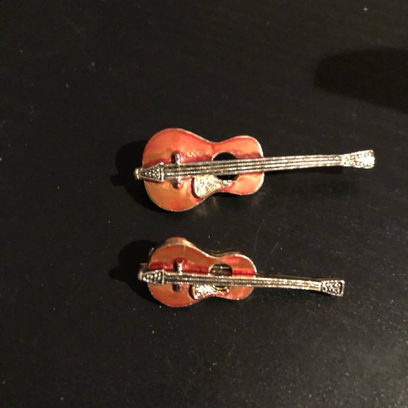Guitar Brooch Set 3 piece set - Picture 4 of 9